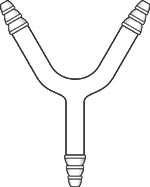 Tube, Connecting, Y-Shaped